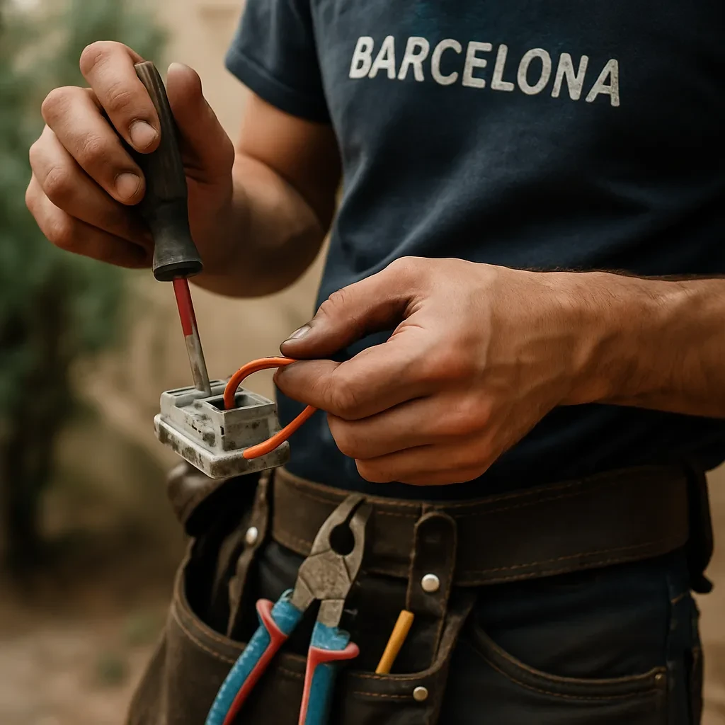 Reparación de un termo eléctrico en un domicilio